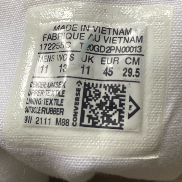 Hi Top Converse Chuck 70 Utility men’s size 11 - Picture 8 of 8